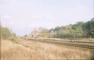 Buchholz/Zauche Bahnsteig