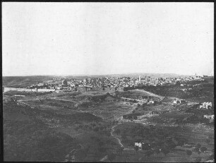 Jerusalem Ansicht von ferne (NO)