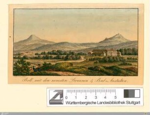 Boll, mit den neuesten Brunnen & Bad-Anstalten