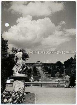 Potsdam, Schloß Sanssouci und Terrassenanlage