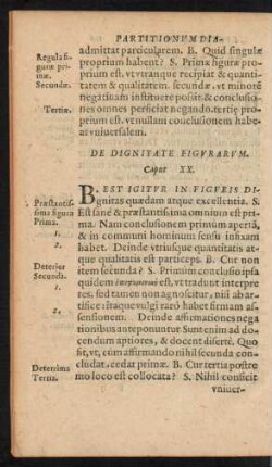 De Dignitate Figurarum. Caput XX.