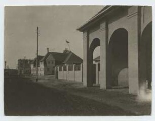 Kurhaus-Terrassen, Westerland/Sylt: Außenansicht, angrenzende Bebauung