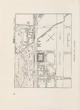 Karte: Treptower Park. Lageplan