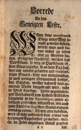 Monstrum politicum detectum : = Entlarvtes Ungeheur Derjenigen politicae catholicae Welche Neulich heraus kommen