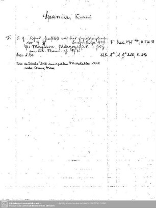 Spanier, Friedrich