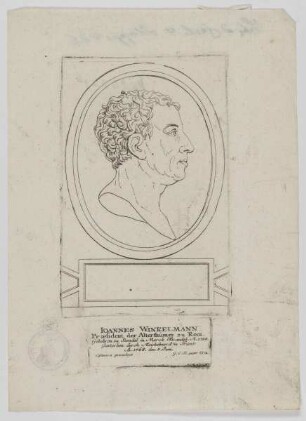 Bildnis des Ioannes Winkelmann