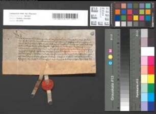 Quittung über 150 Florin von Gerhard von Kleve, Grafen von der Mark für Wein.