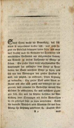 Physiologische Fragmente. 2. Neue Untersuchungen über Nervensaft, Consensus und andere verwandte Gegenstände der organischen Natur. - 1799