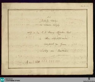 12 Deutsche Tänze. Arr - Don Mus.Ms. 172 : pf; KinB WoO 13