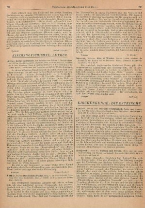 737-738 [Rezension] Luther, Martin, Der deutsche Psalter (hrsg. v. Dr. Fritz Schmitt)