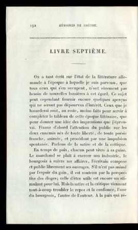 Livre Septième.