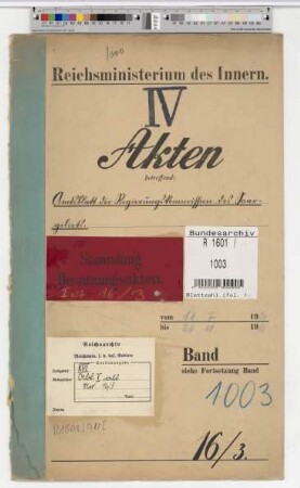 Amtsblatt der Regierungskommission des Saargebiets