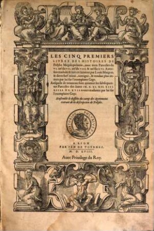 Les cinq premiers livres des histoires