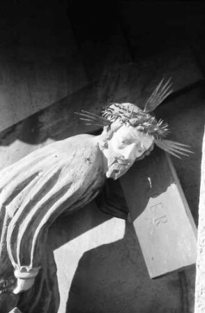 Niederrotweil: Ausschnitt; Christus trägt das Kreuz