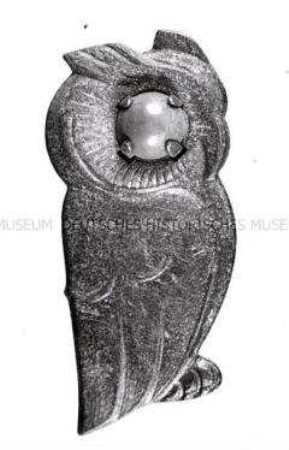 WHW-Abzeichen, Eule, 4. Reichsstraßensammlung Februar 1939, durchgeführt von SA, SS u.a.