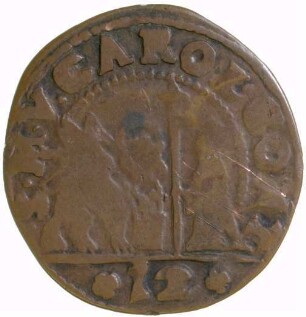 Münze, Soldo, 1655 - 1656