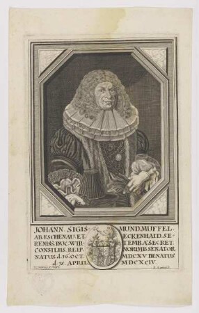 Bildnis des Johann Sigismund Muffel
