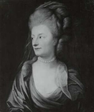 Bildnis der Hofdame am russischen Hofe Johanna Henriette Louise Gräfin Bestuscheff-Rumin, geb. von Carlowitz (Linie Staucha)