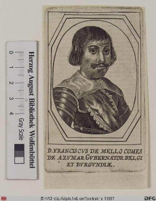 Bildnis Don Francisco Manuel de Mello, conde de Azumar