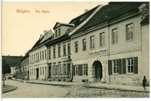 Belgern. Am Markt