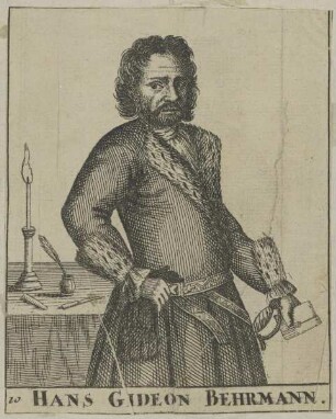 Bildnis des Hans Gideon Behrmann