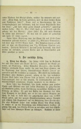 9. Der nordische Krieg