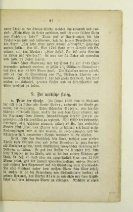 9. Der nordische Krieg