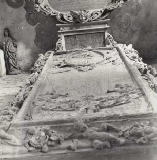 Grabplatte für Uraban Casper von Feilitzsch (gestorben 1649)
