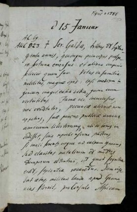 180r-201v, 15. Januar 1788: 823 gest. Ser. Galba... - 16. Januar 1788: 1782 gest. Gf. Schimmelmann