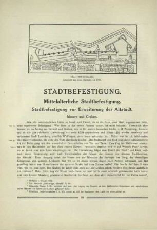 Mittelalterliche Stadtbefestigung
