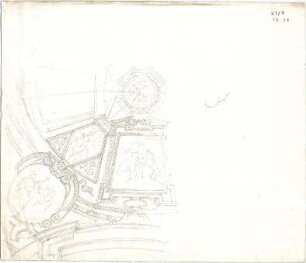 Neureuther, Gottfried von; Deckenentwurf - Detail