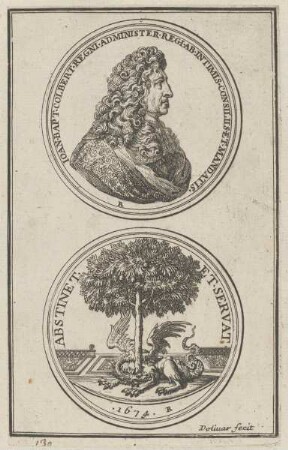 Bildnis des Ioan. Bapt. Colbert