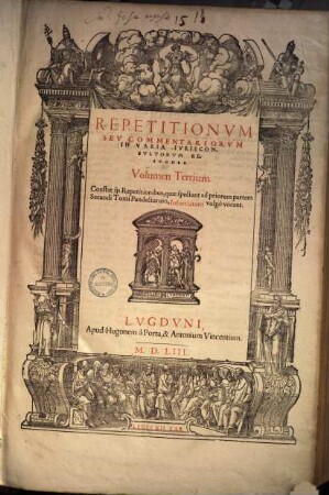 Repetitiones seu commentaria in varia iurisconsultorum responsa, 3