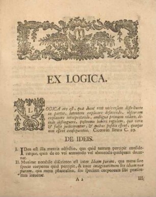 Ex logica.
