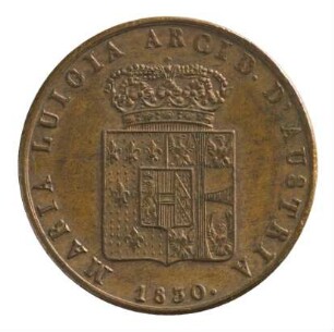 Münze, 5 Centesimi, 1830