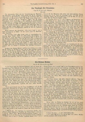 285-286 Zur Theologie des Chronisten