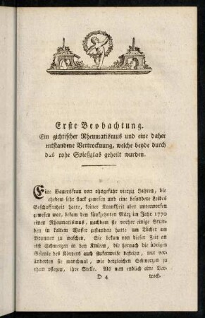 215-225, Erste - Vierte Beobachtung.