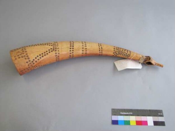 Ivory blowing horn