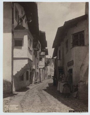 Straße (Gasse), Sarnthein: Ansicht