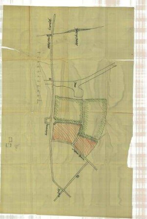Lageplan, Friedhofskapelle Fürstenberg,