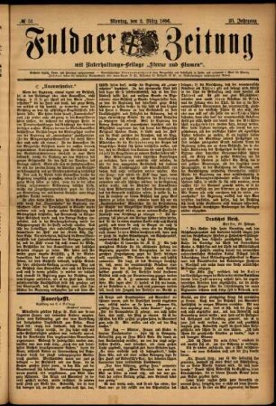 Ausgabe vom Montag, den 02. März 1896.