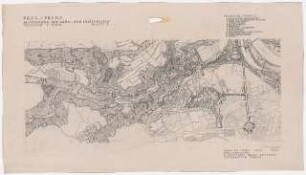 Grün- und Freiflächen, Prag: Lageplan 1:5000