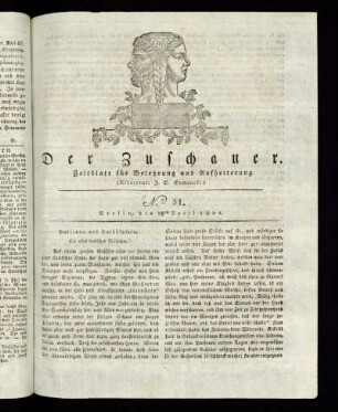 No. 51 - 28. April 1821