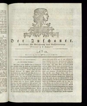 No. 51 - 28. April 1821