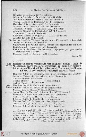 20. December 1466 bis 19. December 1476