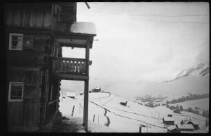 Hochgebirgslandschaft im Winter