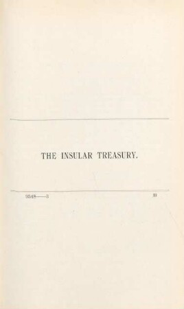 The Insular Treasury