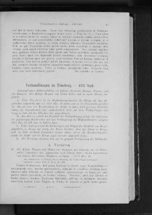 A. Vorakten.