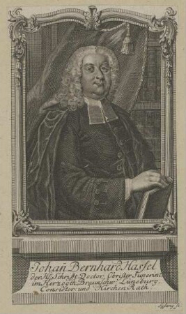 Bildnis des Johann Bernhard Hassel