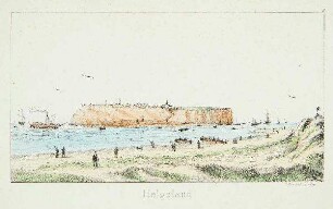 Helgoland - Ansicht von der Düne aus
